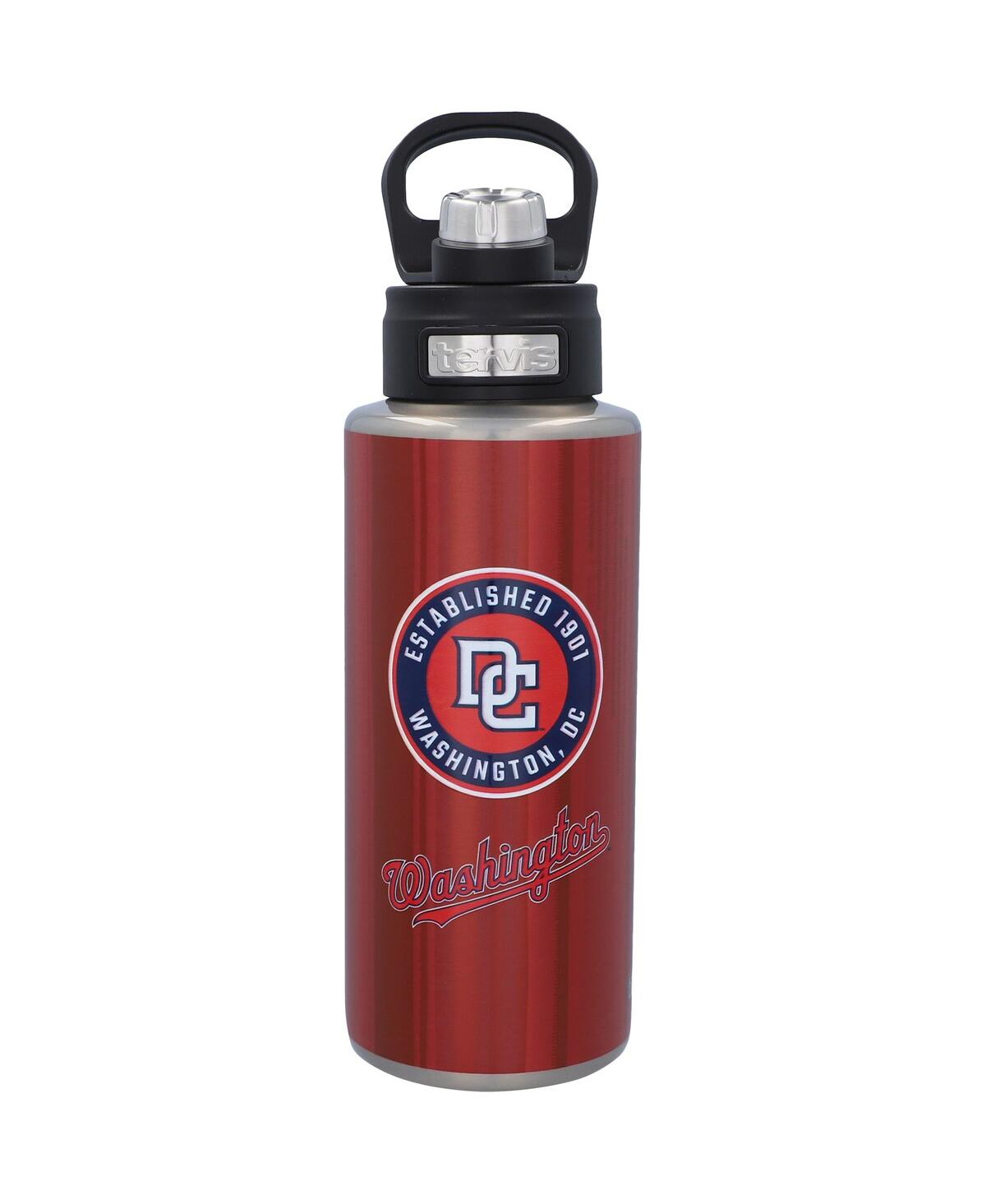 Tervis Tumbler Washington Nationals 32 oz All In Wide Mouth Water Bottle In Red,gray