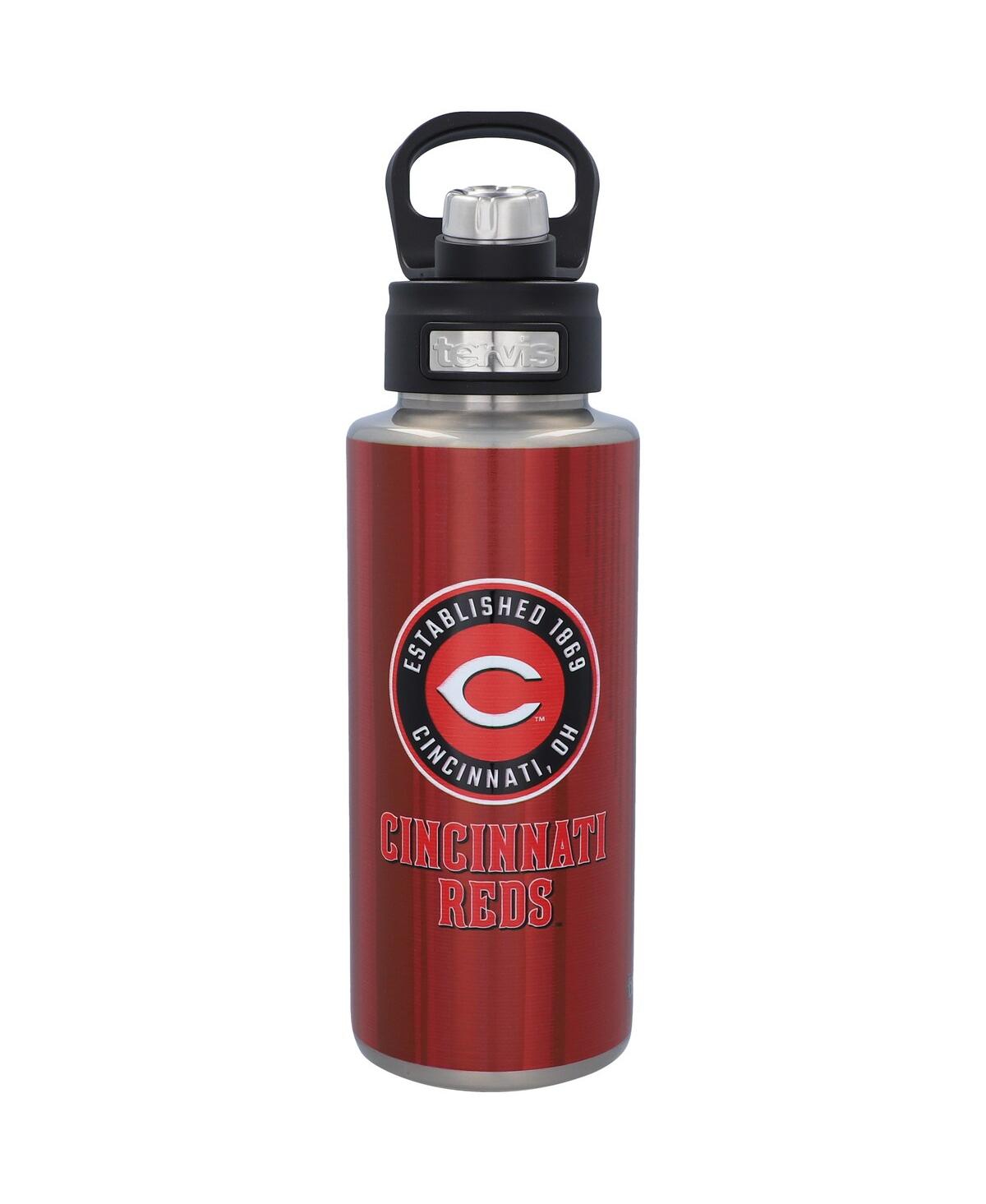 Tervis Tumbler Cincinnati Reds All In Wide Mouth Water Bottle - Gray