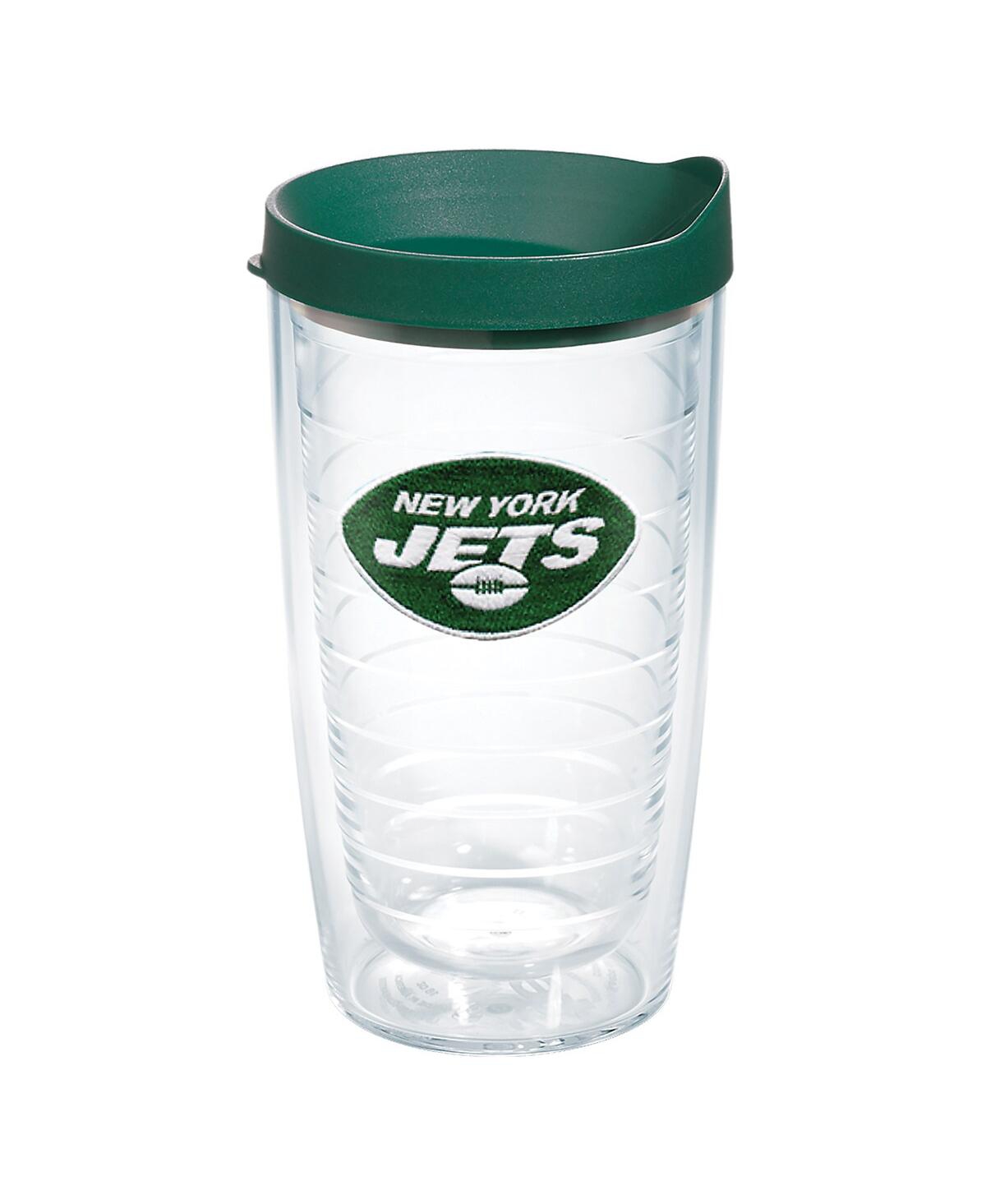 Tervis Tumbler New York Jets 16 oz Emblem Classic Tumbler In Clear