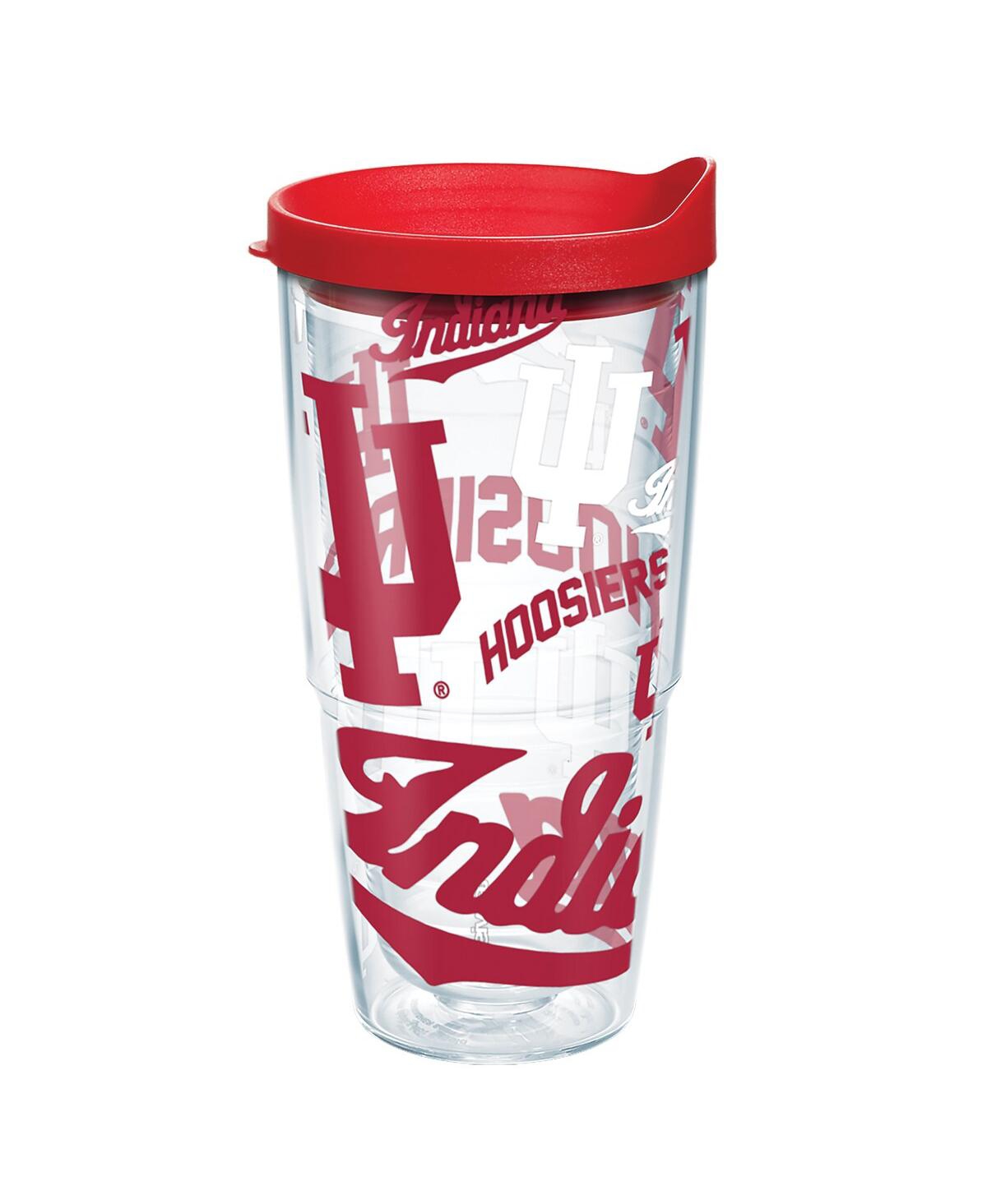Tervis Tumbler Indiana Hoosiers 24 oz All Over Classic Tumbler In Red