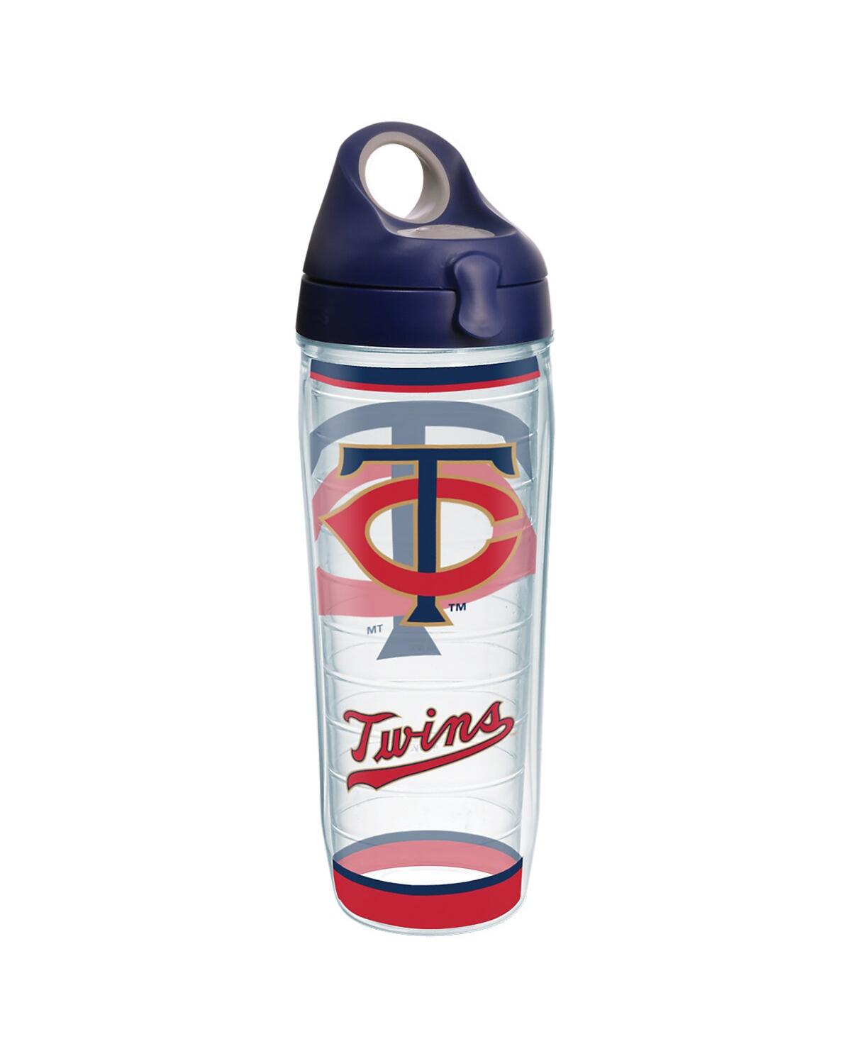 Tervis Tumbler Minnesota Twins 24 oz Tradition Classic Water Bottle In Clear,navy