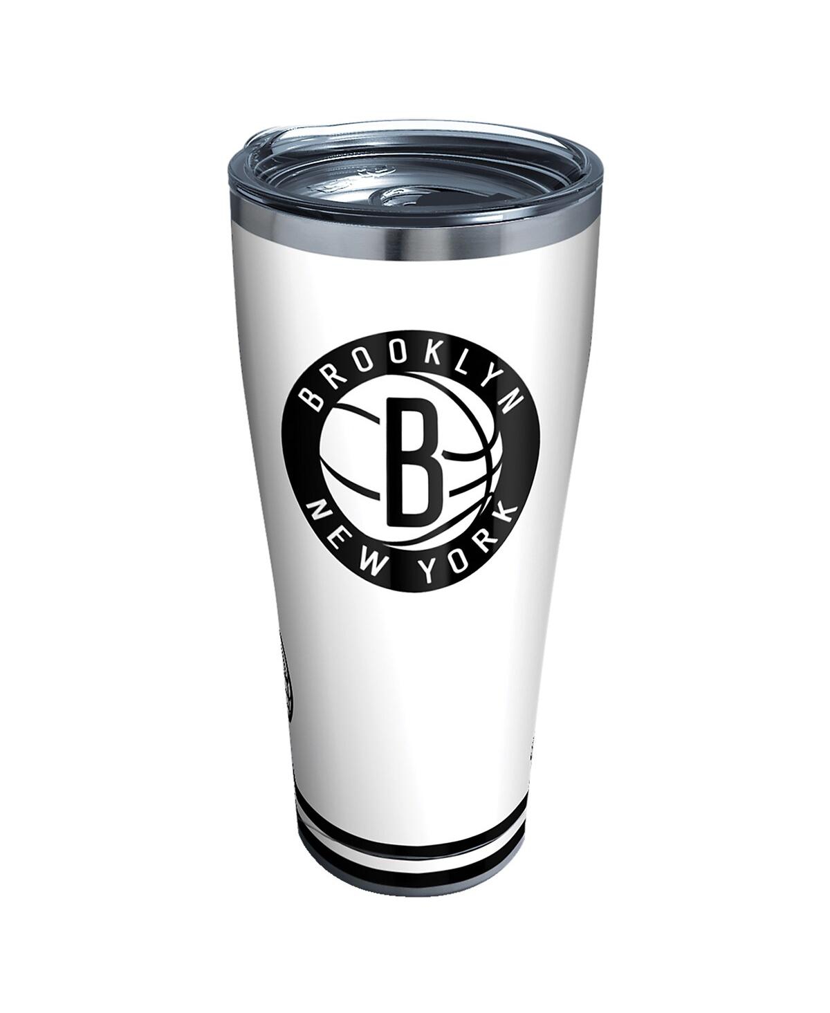 Tervis Tumbler Brooklyn Nets 30 oz Arctic Stainless Steel Tumbler In White