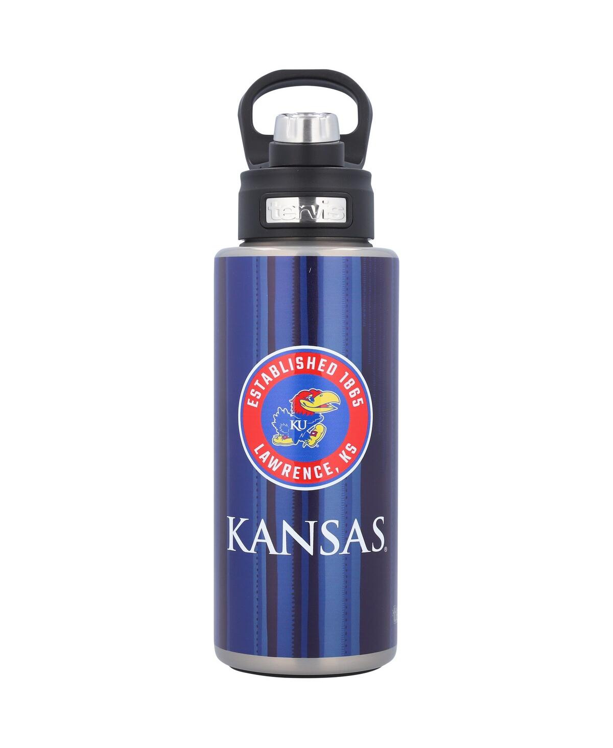 Tervis Tumbler Kansas Jayhawks 32 oz All In Wide Mouth Water Bottle In Blue