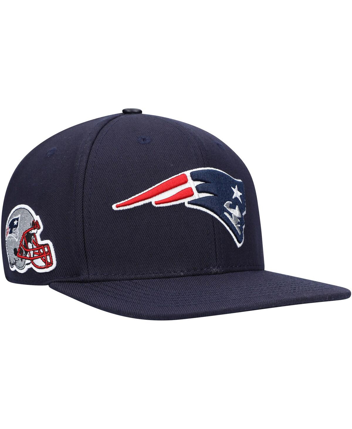 Pro Standard Men's  Navy New England Patriots Logo Snapback Hat
