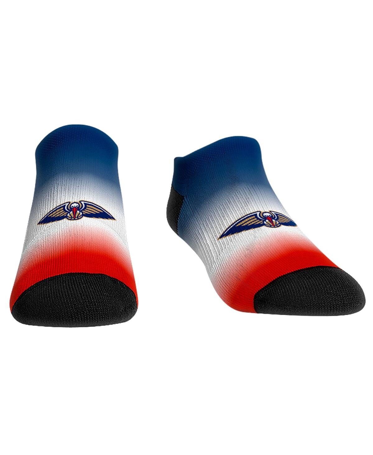 Rock 'em Women's  Socks New Orleans Pelicans Dip-dye Ankle Socks In Multi