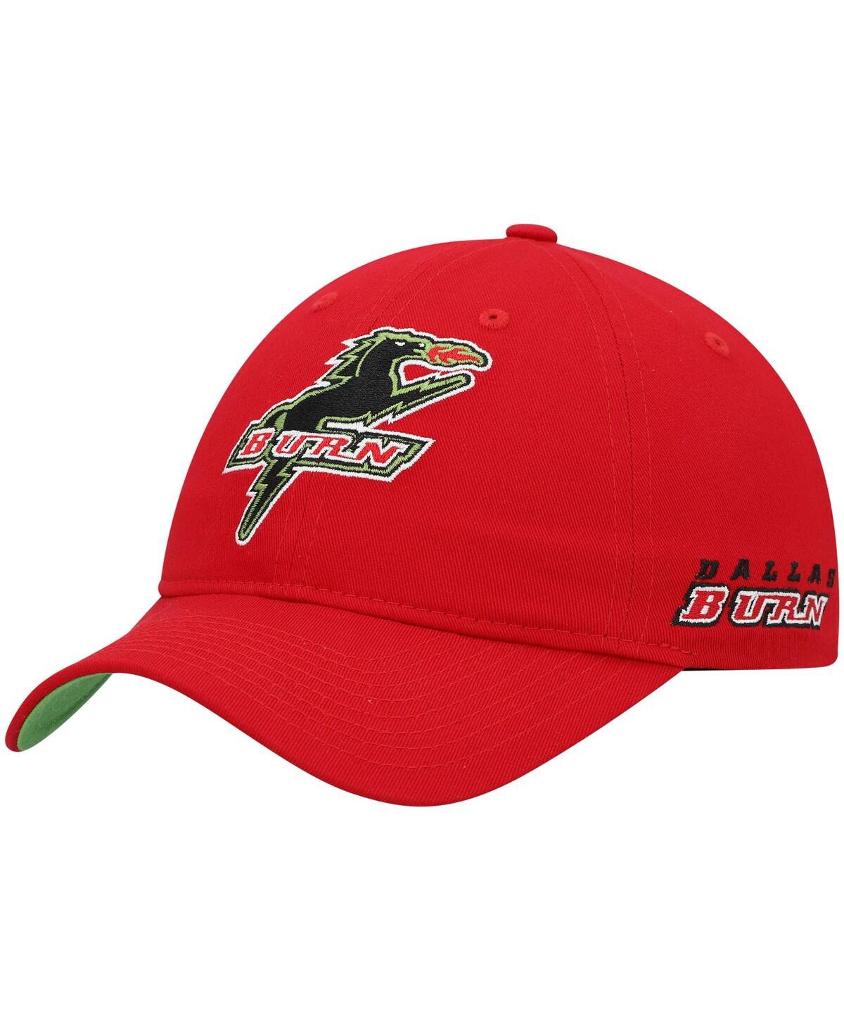 MITCHELL & NESS MEN'S MITCHELL & NESS RED DALLAS BURN ADJUSTABLE HAT