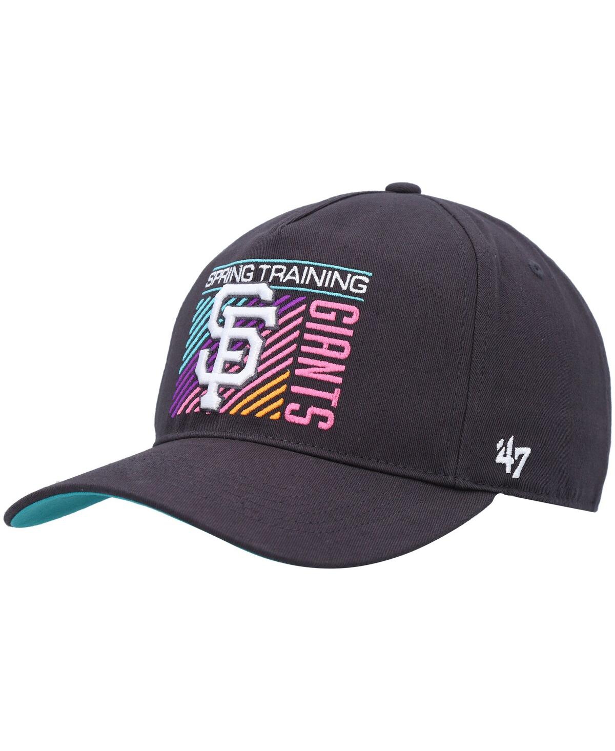 47 Brand Men's ' Charcoal San Francisco Giants 2023 Spring Training Reflex Hitch Snapback Hat