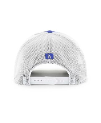 Men's Royal, White Los Angeles Dodgers Burgess Trucker Snapback Hat