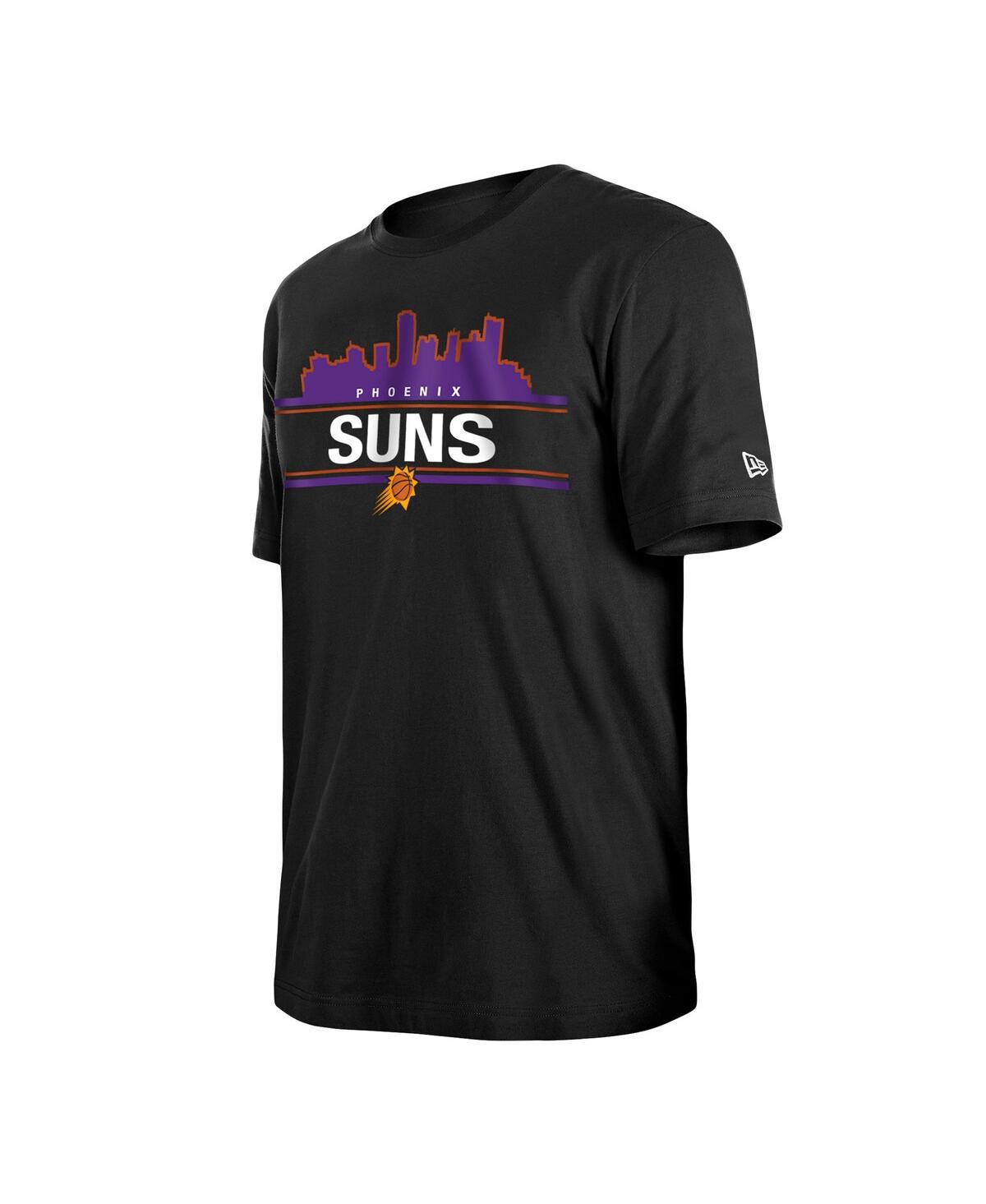 Shop New Era Men's  Black Phoenix Suns Localized T-shirt