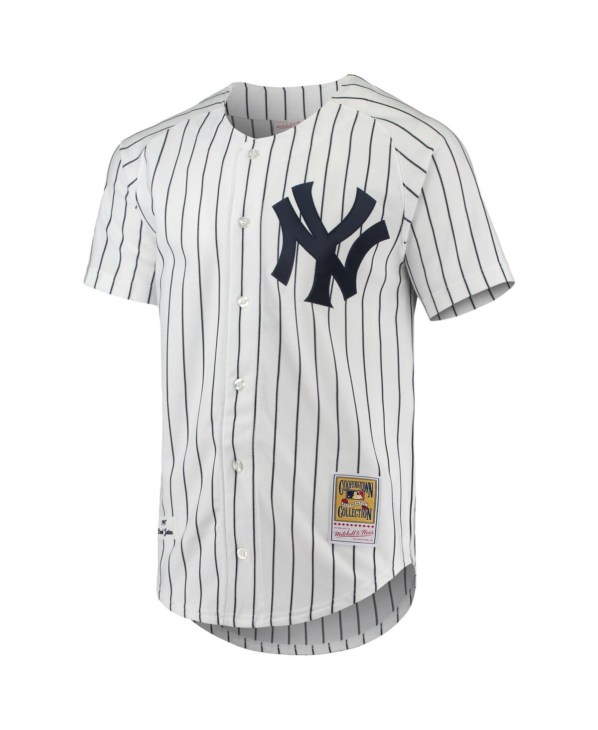 Men's Mitchell & Ness Derek JeterNew York Yankees 1997 Cooperstown Collection Authentic Jersey - White