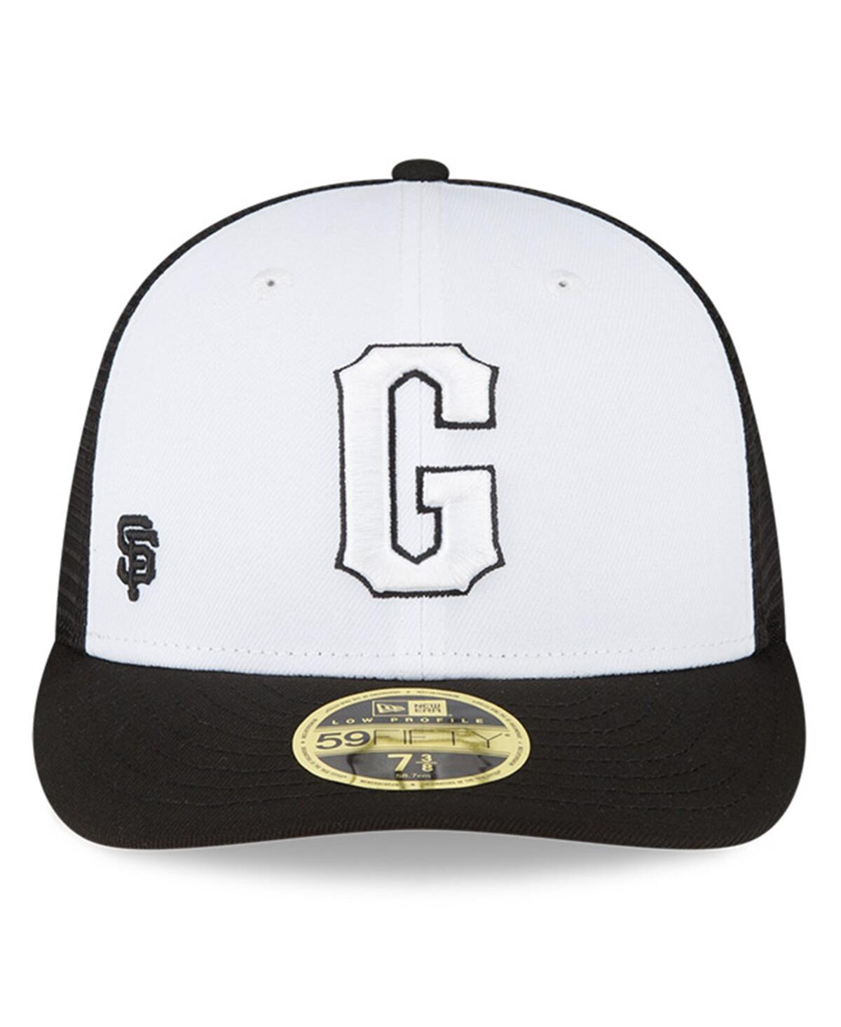 New Era White/black San Francisco Giants 2023 On-field Batting Practice Low Profile 59fifty Fitted In White,black