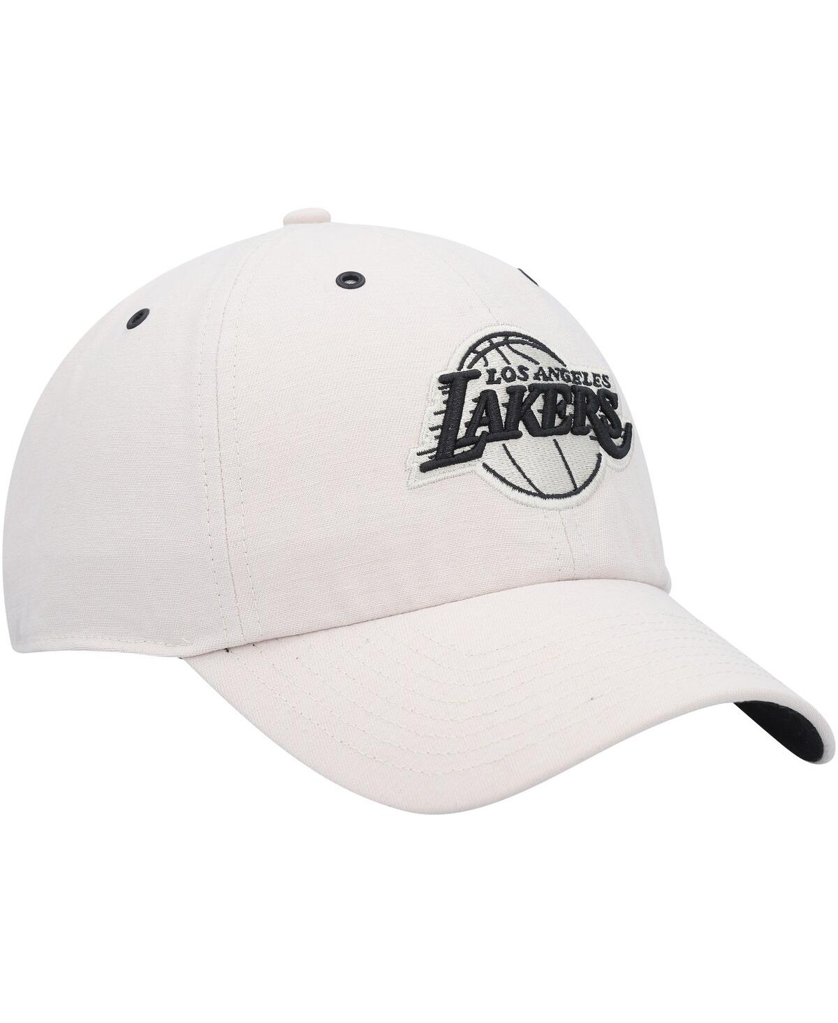 47 Brand Men's ' Cream Los Angeles Lakers Lunar Clean Up Adjustable Hat In Cream