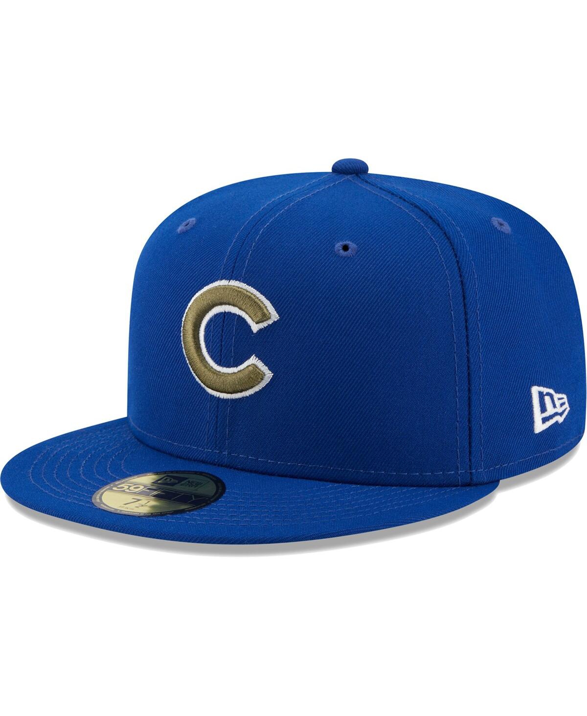 New Era Royal Chicago Cubs 100th Anniversary Spring Training Botanical 59fifty Fitted Hat In Royal