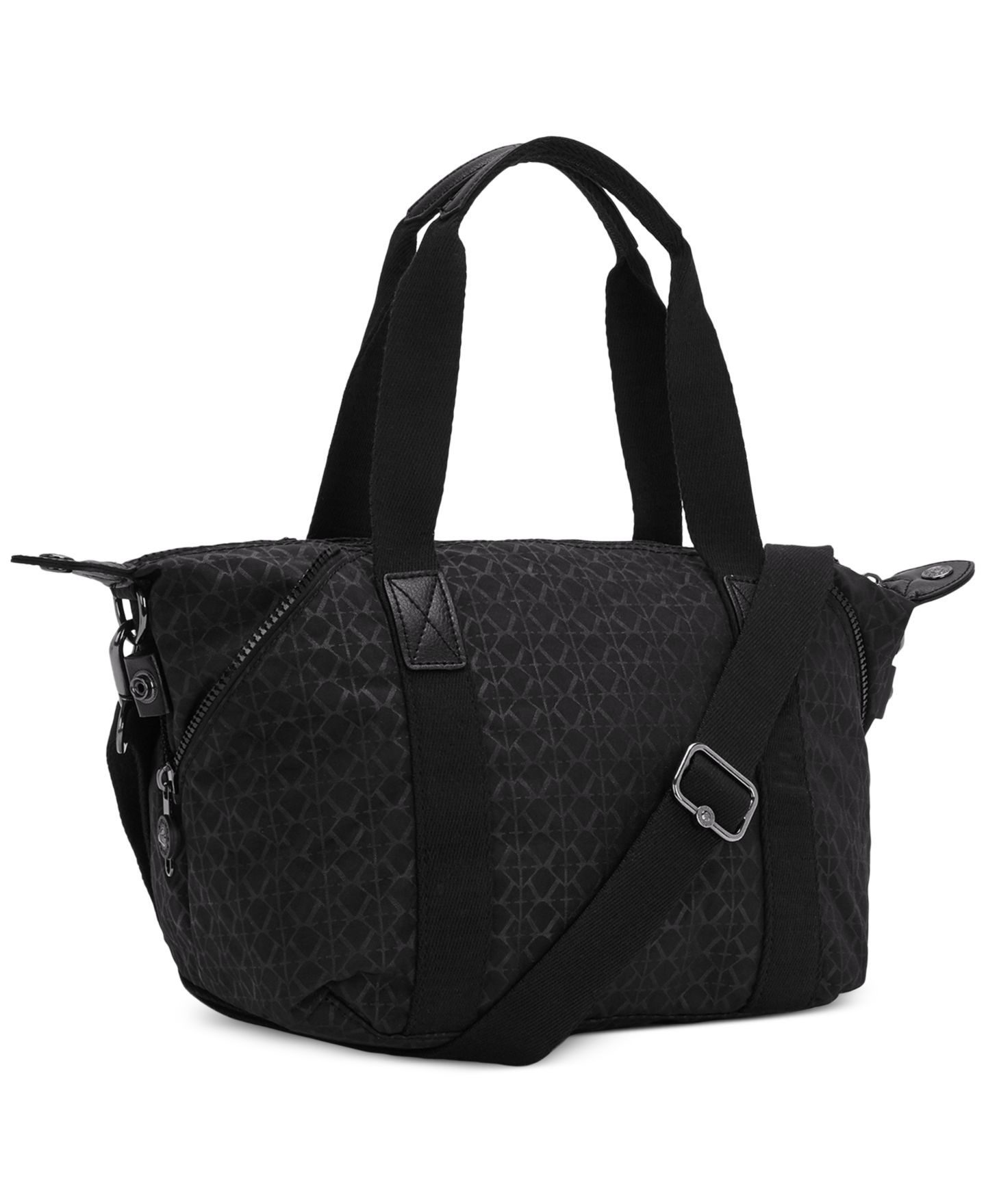 Женская сумка Kipling Art Mini Zippered Shoulder, цвет: Signature Emb — фото 4