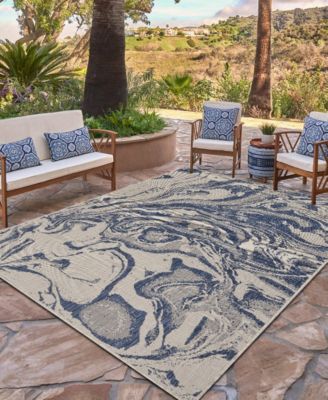 Sean SEADE-874 5'3" x 7' Outdoor Area Rug