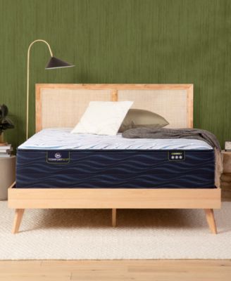 Serta - iComfortECO™ Q30LTX Quilted Hybrid 15" Plush Mattress Set, Queen