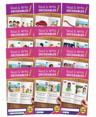 Junior Learning Read Write Decodables Set B - Macy's