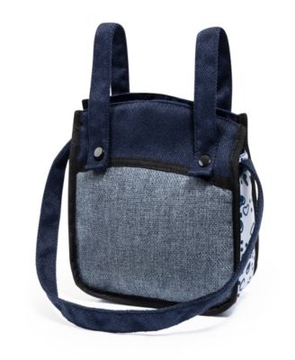 Dolls Blue, Grey, White Pram Neo Vario