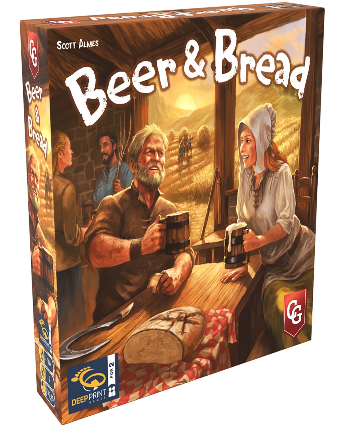 Capstone Games Kids' Beer Bread, Multi-use Card Game