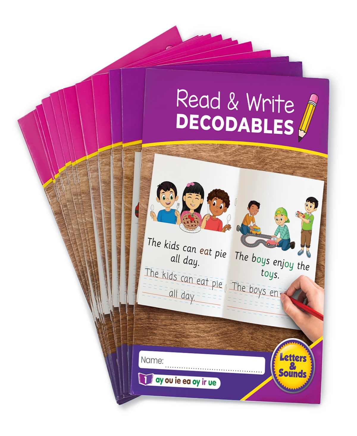Shop Junior Learning Read Write Decodables Set B In Multi
