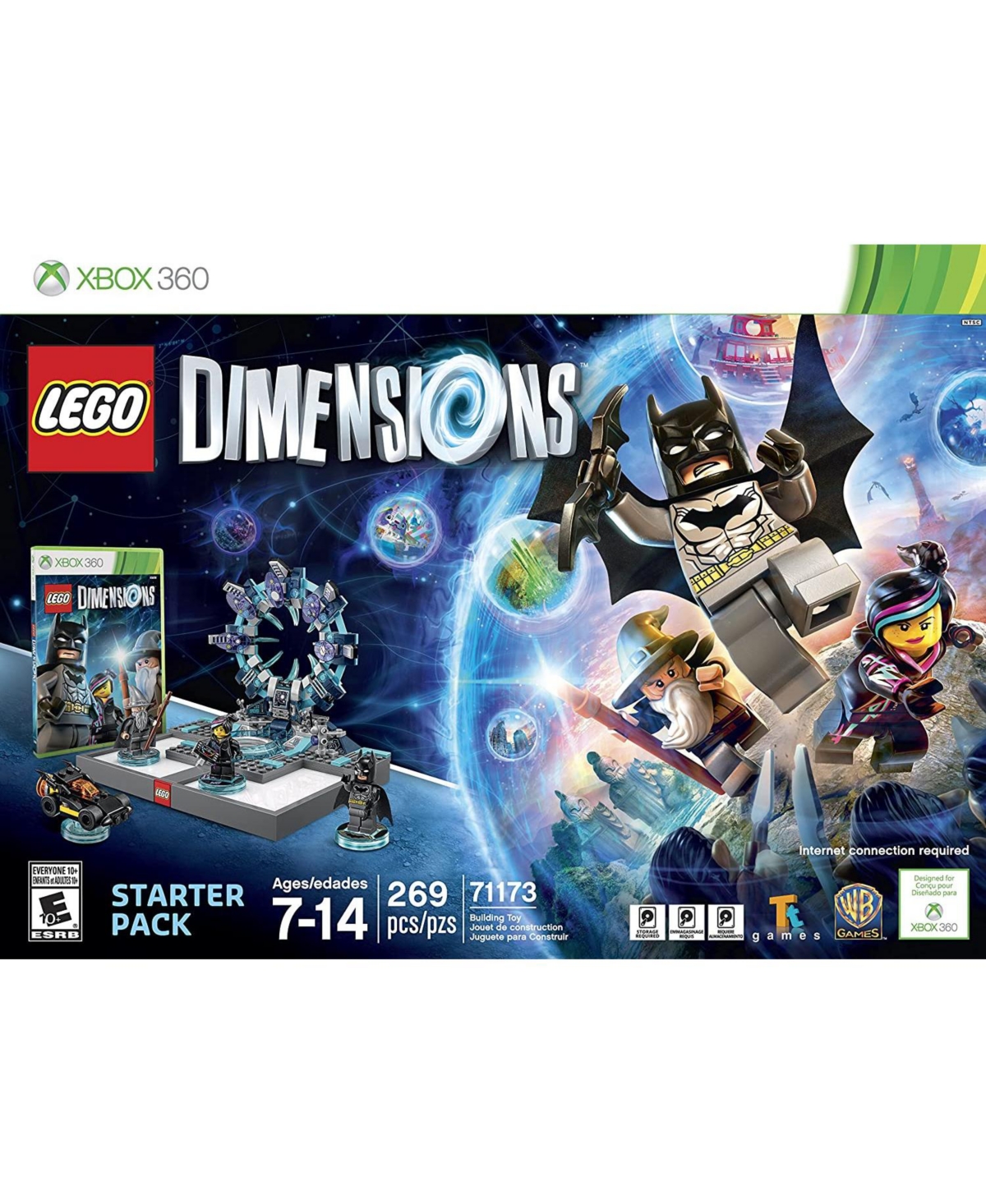 Warner Bros Lego Dimensions Starter Pack - Xbox 360 In Open Miscellaneous