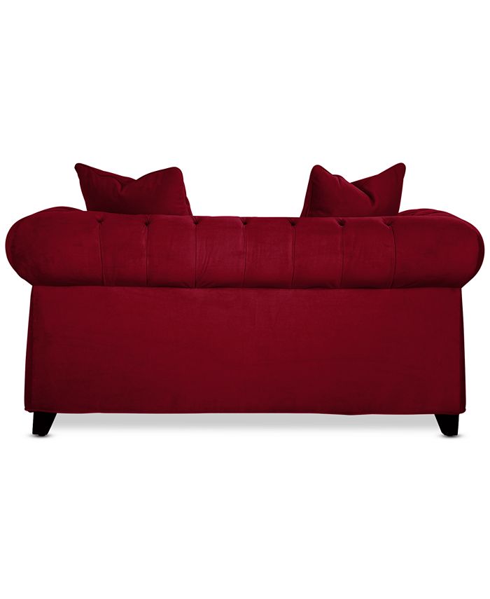 Furniture Kallison Fabric Loveseat, Created for Macy's Macy's