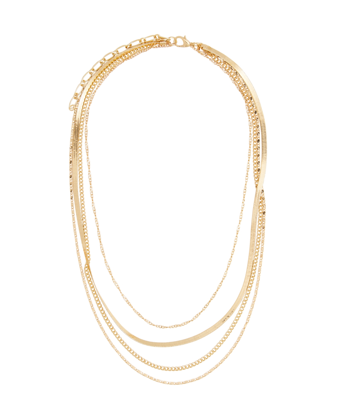 Dreamstate Layered Gold-Tone Necklace