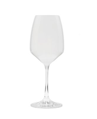 White Wine Glasses with Stem 9", Set of 6