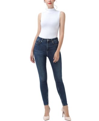 Women's Turtleneck Sleeveless Bodysuit