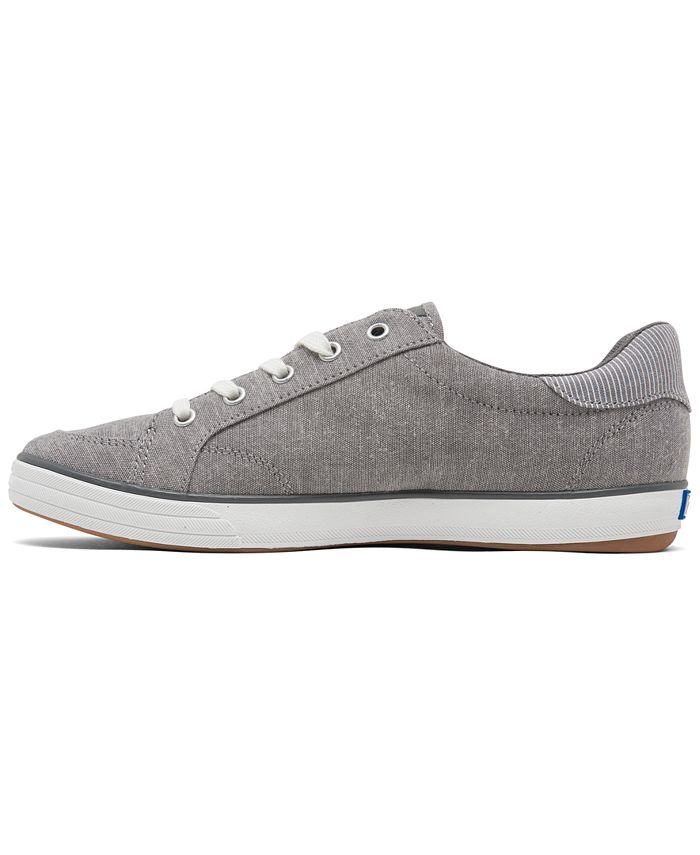 Keds Women's Center III Chambray Casual Sneakers from Finish Line - Macy's