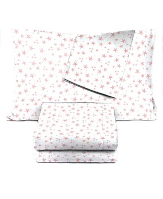 Pink Stars Sheet Set Collection