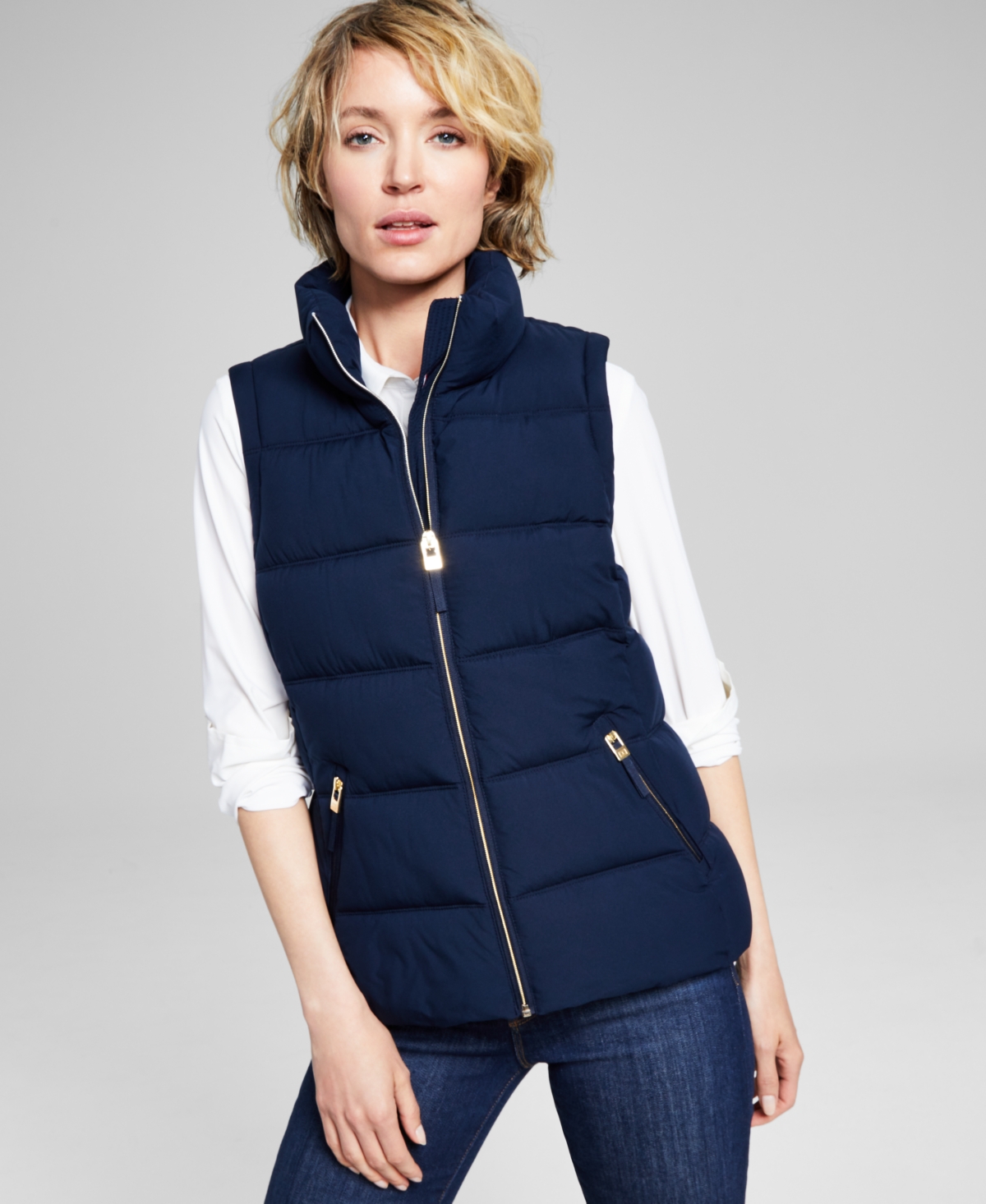Macy's tommy hilfiger vest online