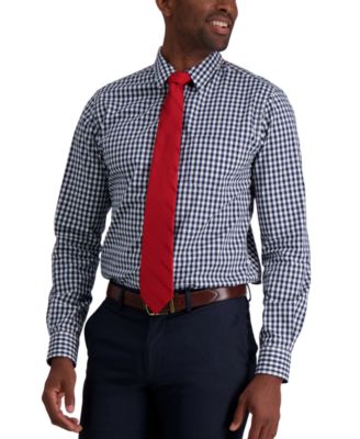 Men's Solid Textured Stripe Tie