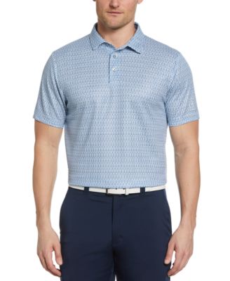 PGA TOUR - Men's Airflux Geo-Print Polo Shirt
