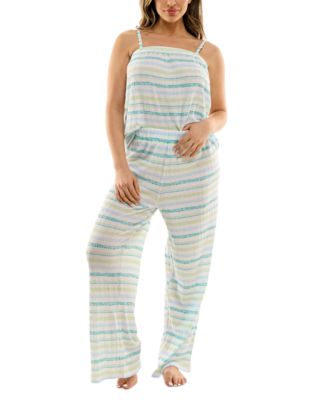 Roudelain - Women's 2-Pc. Striped Camisole Pajamas Set