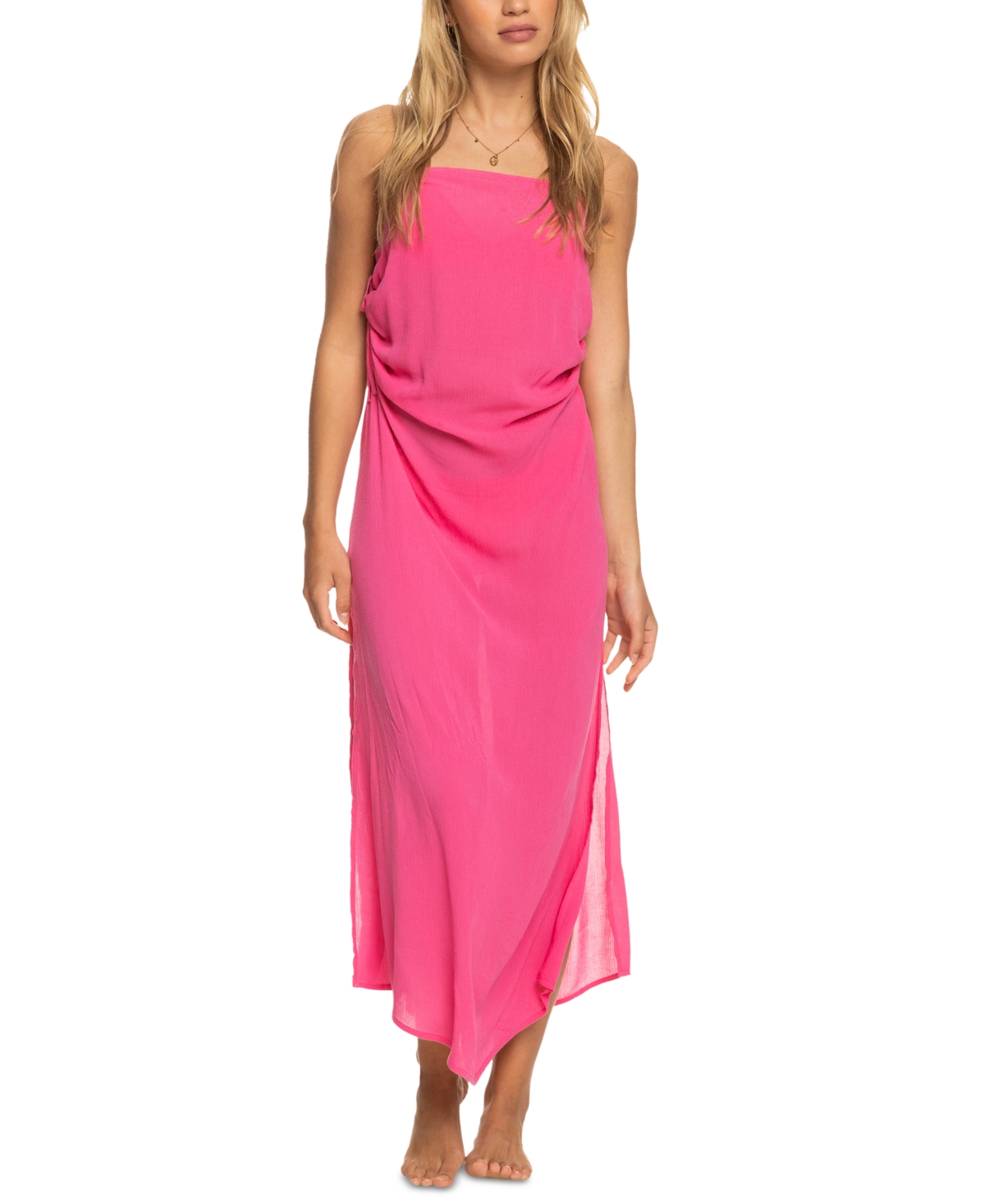 Roxy Juniors' Sweety Night Maxi Dress Cover-Up Women's Size Large