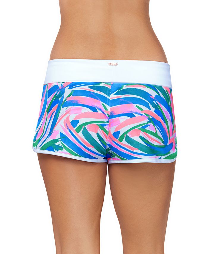 Raisins Juniors' Aloha Printed Swim Shorts Macy's