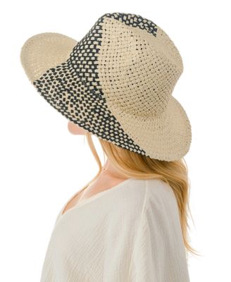 Color Detail with Straw Panama Hat