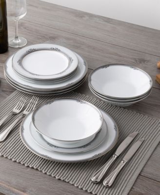 Noritake Laurelvale Collection In White