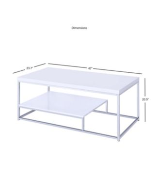 Steve Silver Lucia 47" Laminate Cocktail Table