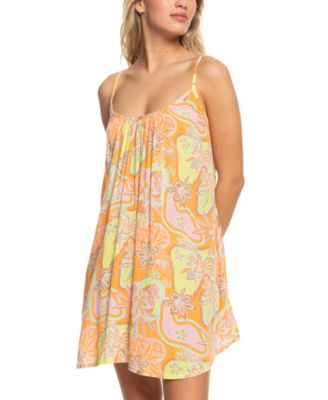 Roxy - Juniors' Printed Summer Adventures Dress Cover-Up