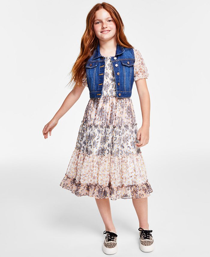 Girls dress shop vest