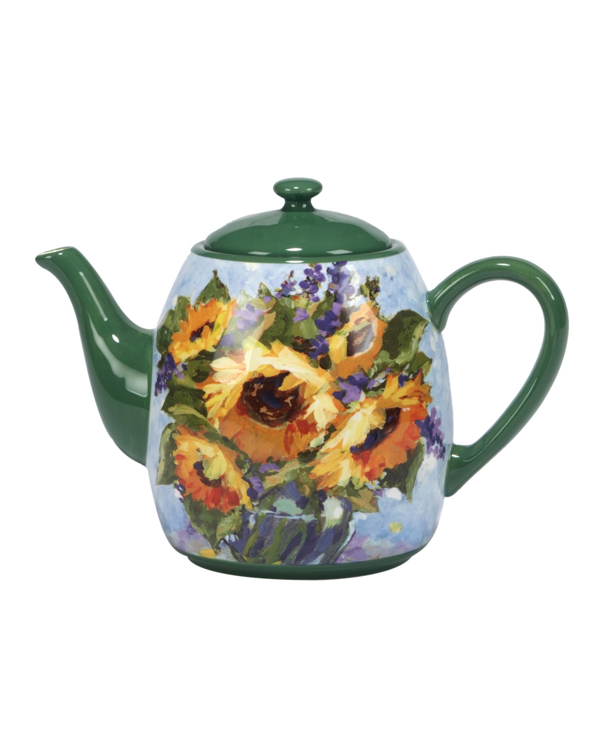 Shop Certified International Sunflower Bouquet Teapot