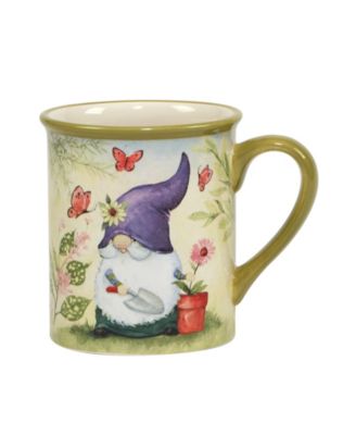 Garden Gnomes Set of 4 Mug  14 oz.