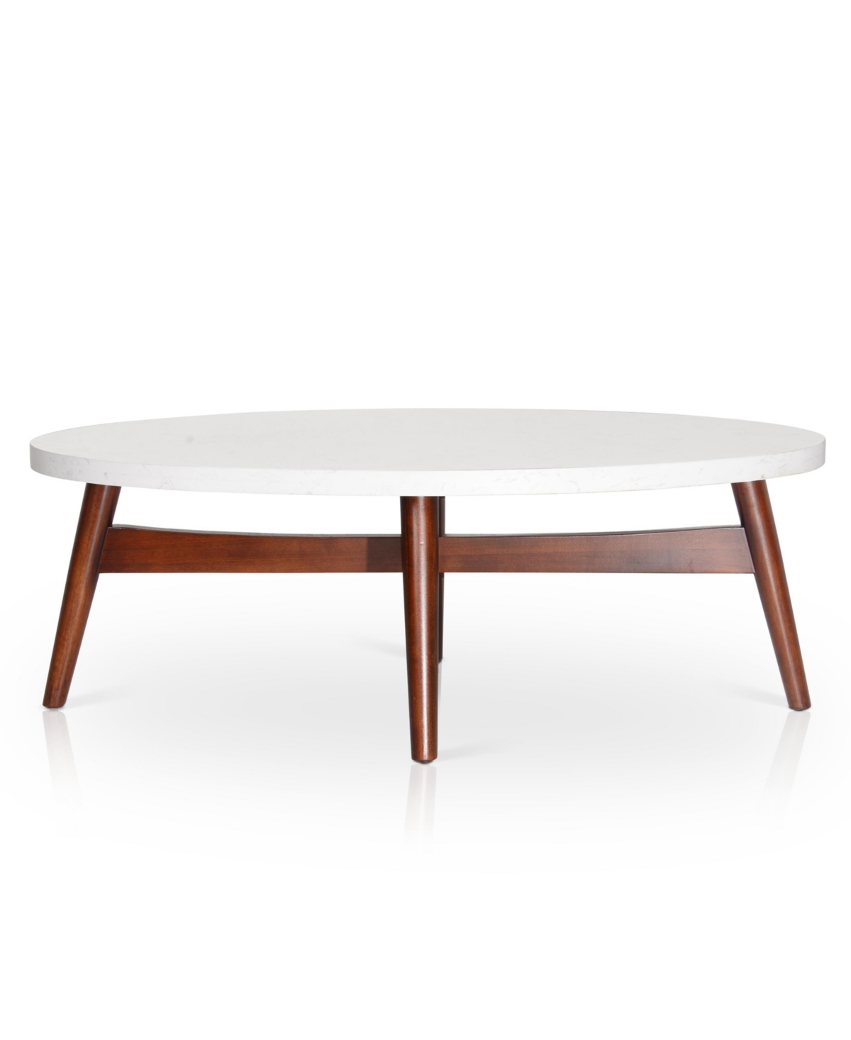 Steve Silver Serena Laminate and Wood Cocktail Table - Cherry
