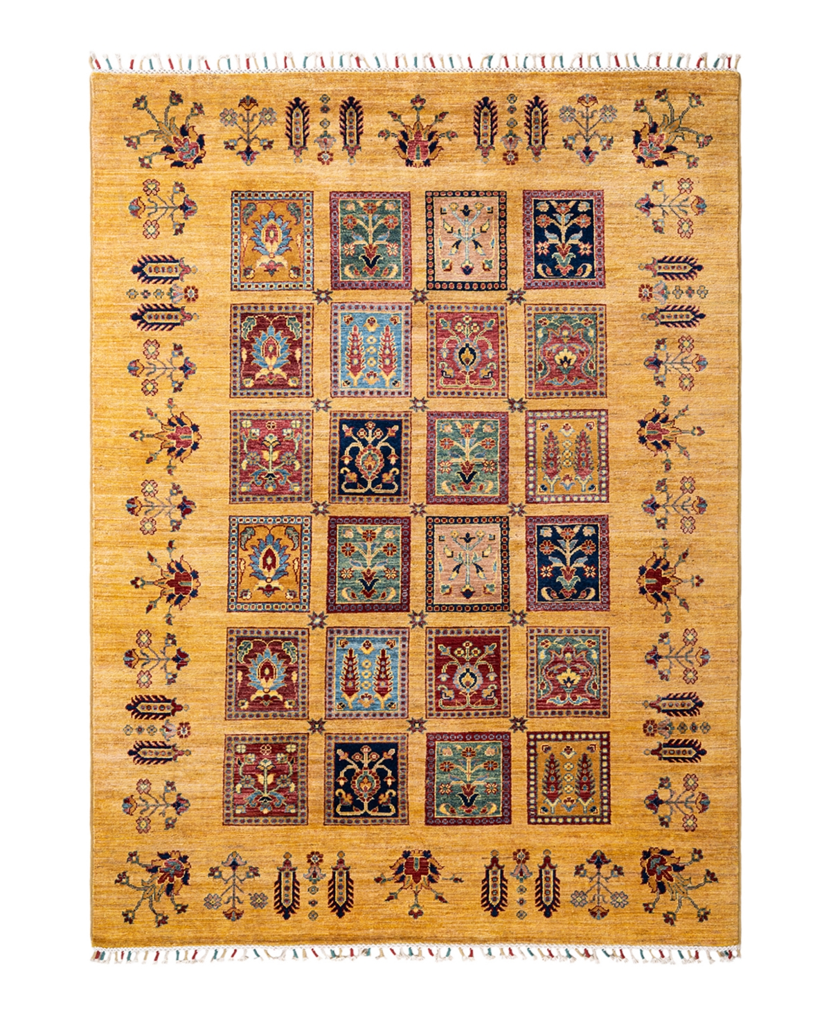 Adorn Hand Woven Rugs Oushak M1982 8'11in x 12' Area Rug - Ivory