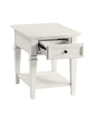 Steve Silver Charlestown 26" Wide Wooden Farmhouse End Table