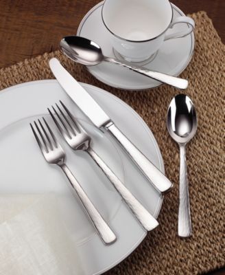 Silver Echo 5-Piece Place Setting