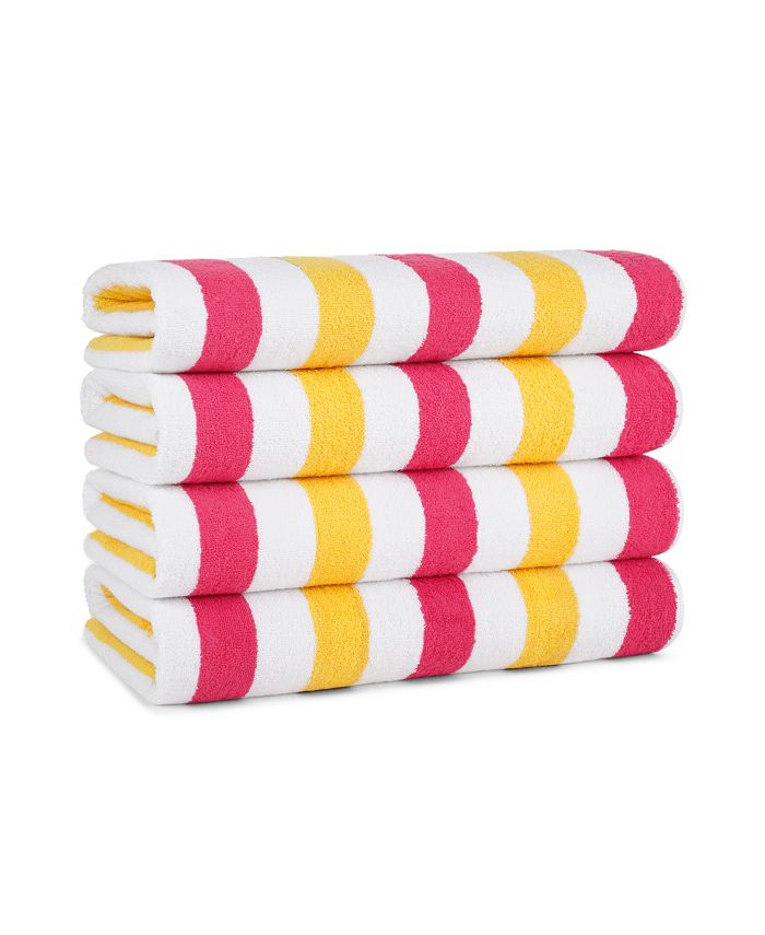 New Bar Towels with Colored Stripe - Erie Cotton