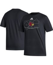 Adidas Louisville Cardinals Button Up #22 Baseball Jersey Red Away